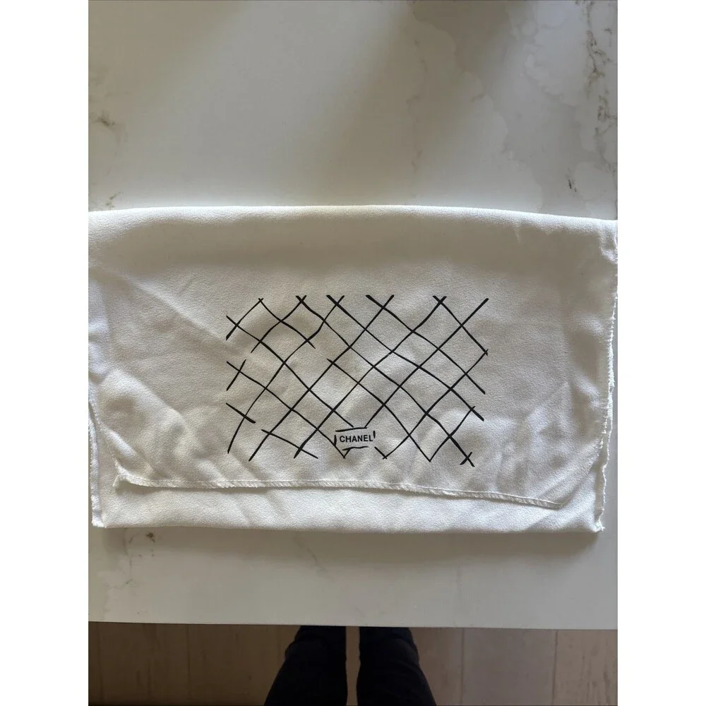 CHANEL Karl Lagerfeld Coco Image Flap Dust Bag 16”W X 9.5”